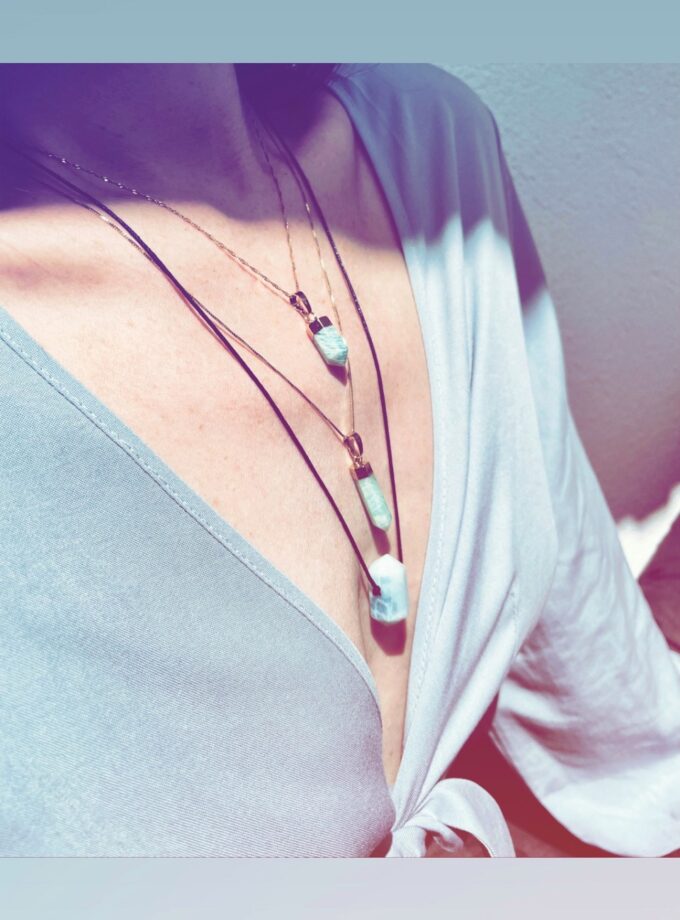 Wisiorki z kamieni naturalnych małe