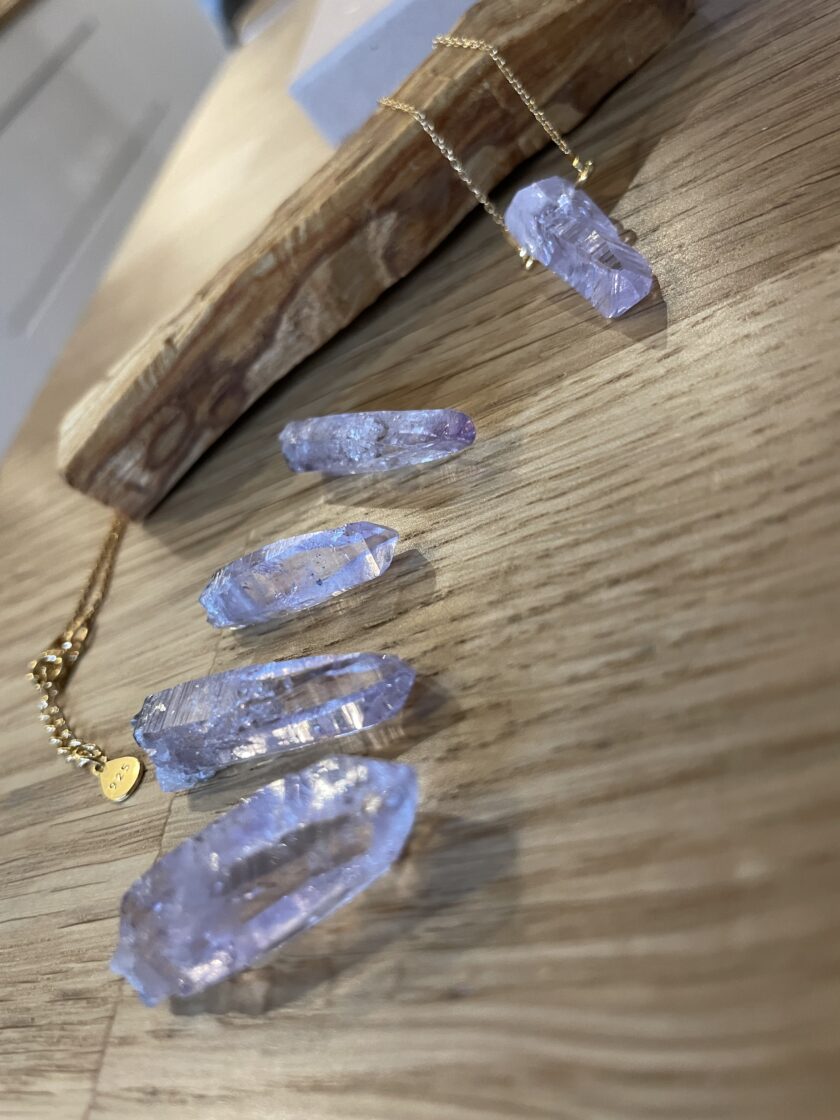 Pastel necklace with Amethyst from Vera Cruz