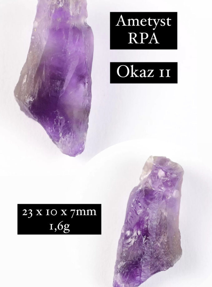 Naszyjnik z Ametystem z RPA (wybór okazu)