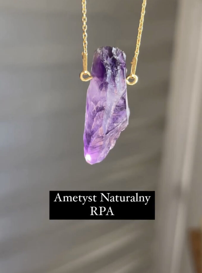 Amethyst necklace