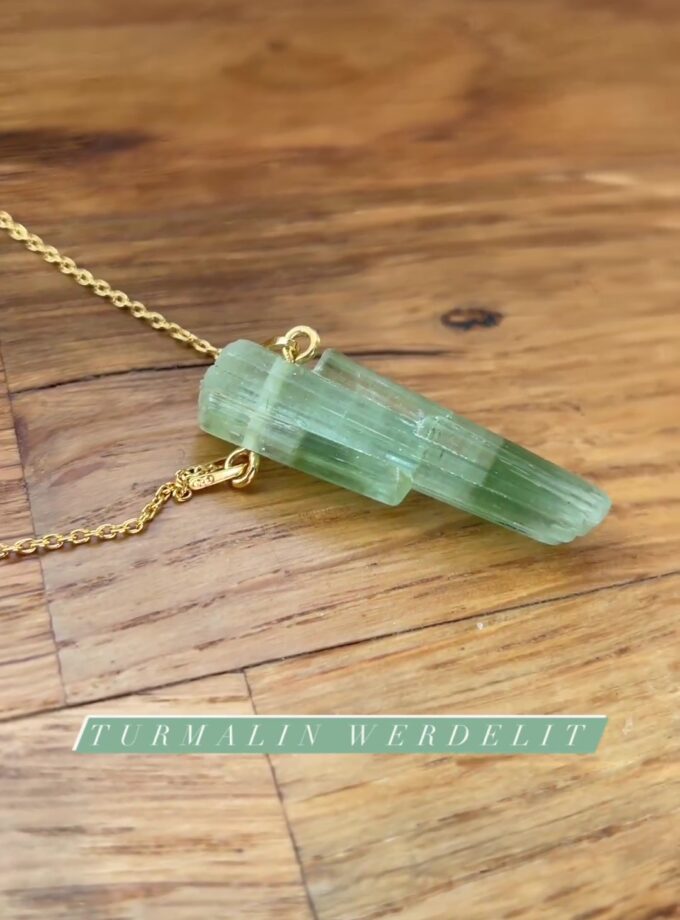Naszyjnik z Turmalinem Werdelitem
