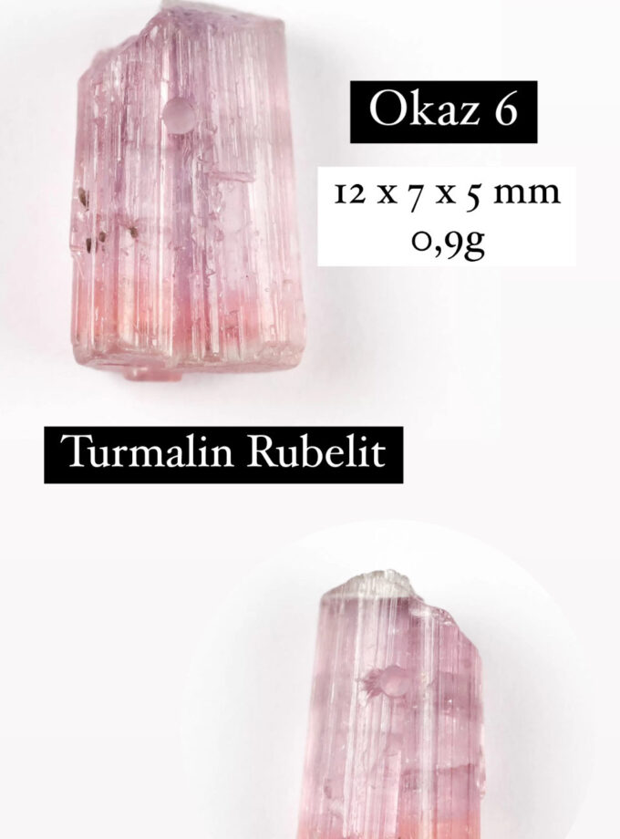 Naszyjnik z Rubelitem