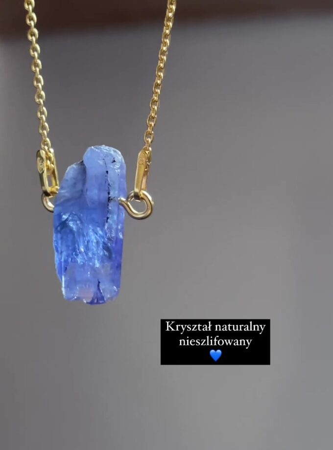 Naszyjnik z Tanzanitem, Arusha Tanzania (okaz IV)