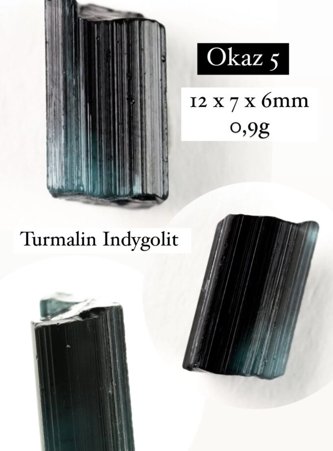 Naszyjnik z Turmalinem Indygolitem (okaz5)