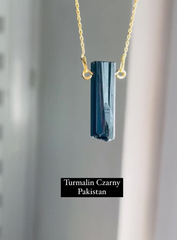 Naszyjnik z Turmalinem Czarnym