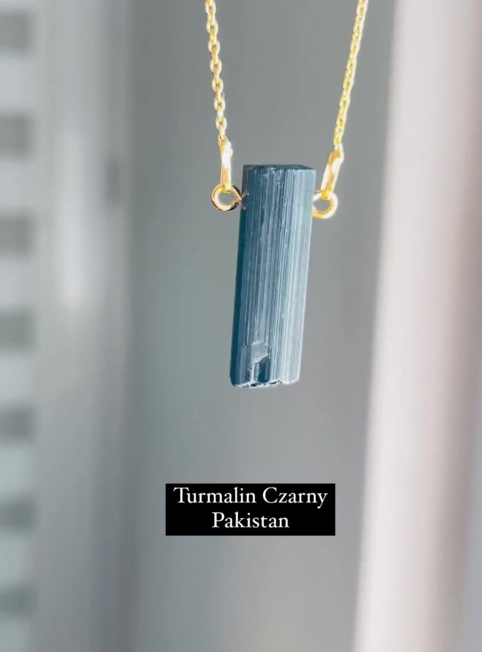 Naszyjnik z Turmalinem Czarnym
