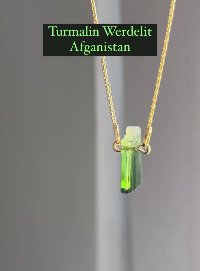 Naszyjnik z Turmalinem Werdelitem