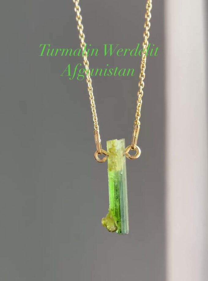 Naszyjnik z Turmalinem Werdelitem