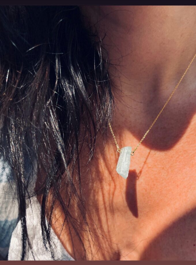 Naszyjnik z Akwamarynem