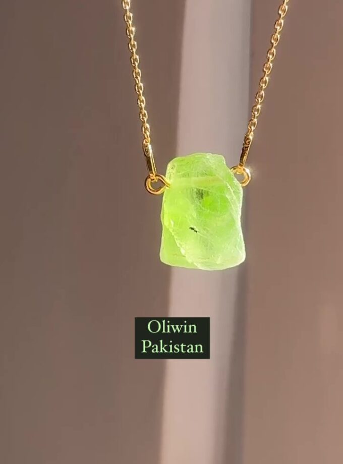 Naszyjnik z Oliwinem