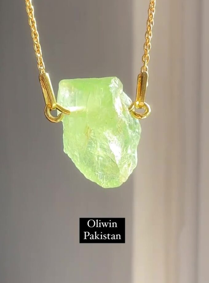 Naszyjnik z Oliwinem