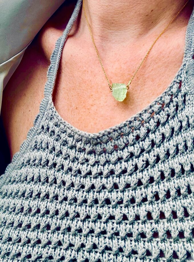 Naszyjnik z Oliwinem