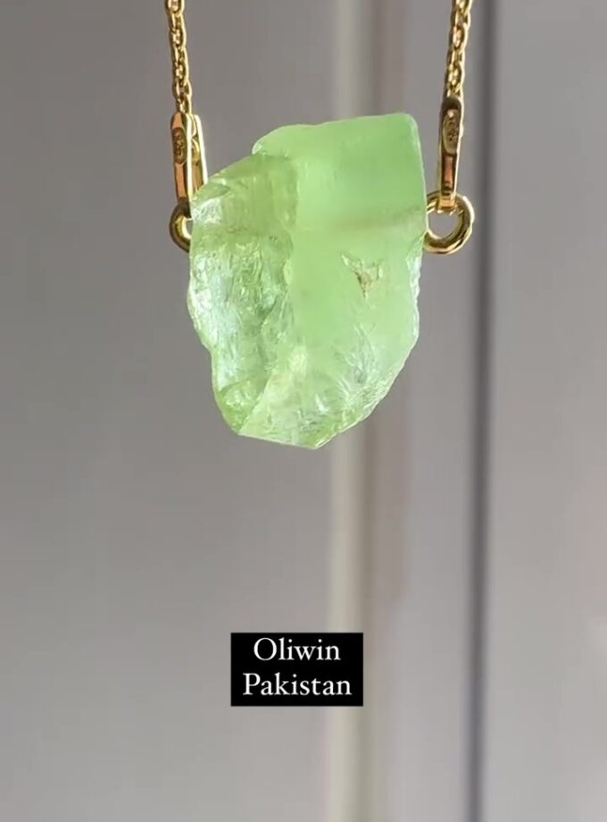 Naszyjnik z Oliwinem