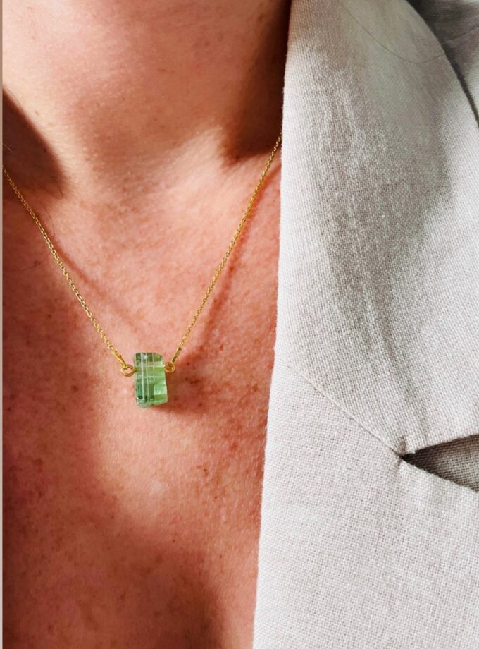 Naszyjnik z Turmalinem Werdelitem