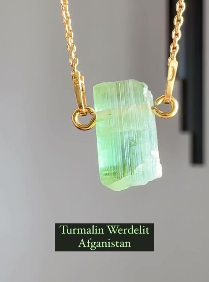Naszyjnik z Turmalinem Werdelitem