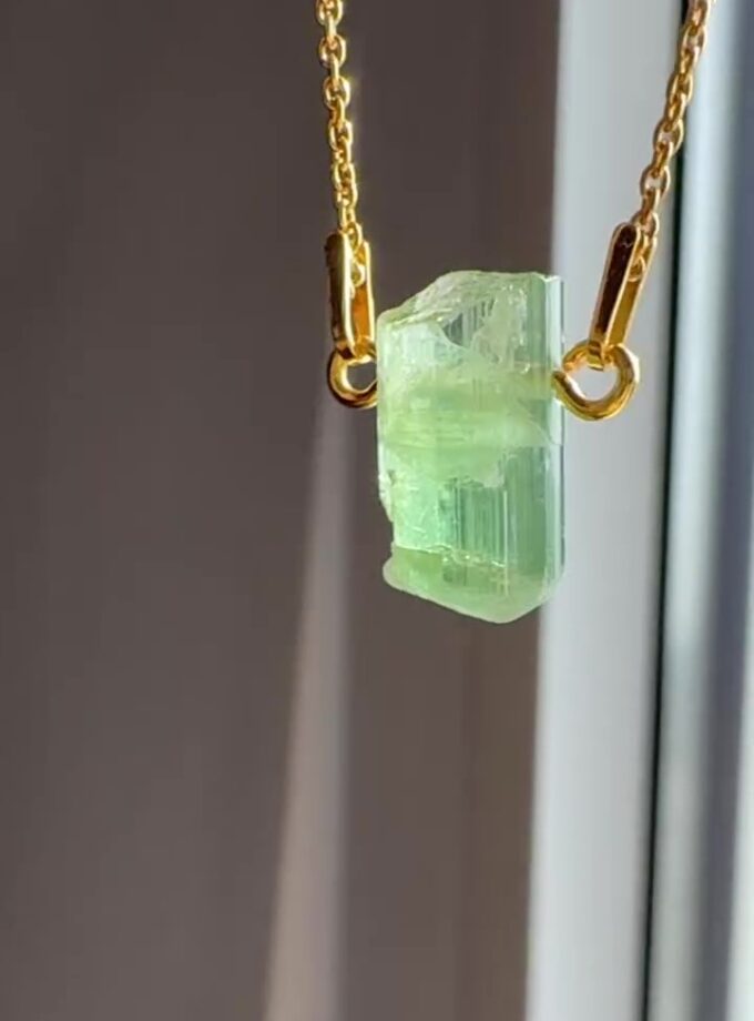 Naszyjnik z Turmalinem Werdelitem