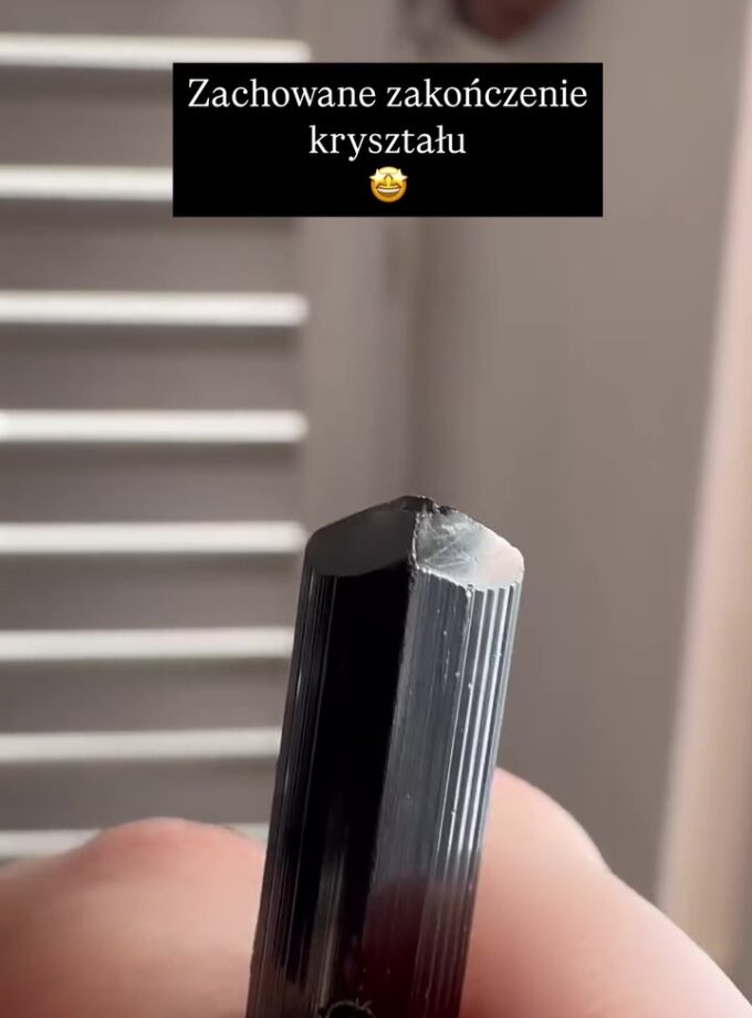 Naszyjnik z Turmalinem Czarnym (schorl)