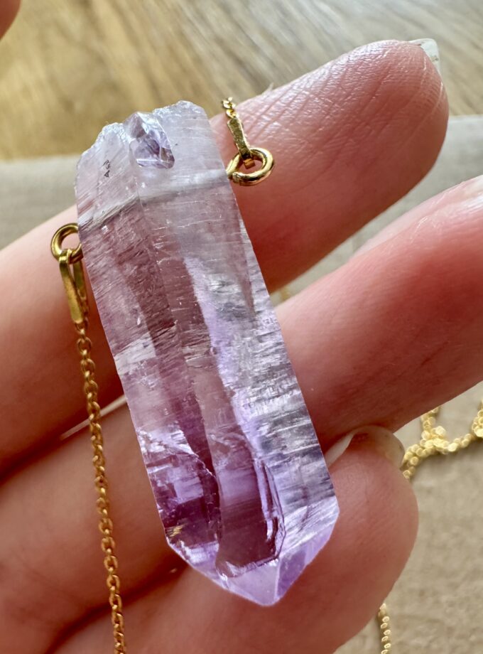 Naszyjnik z dużym Ametystem z Veracruz