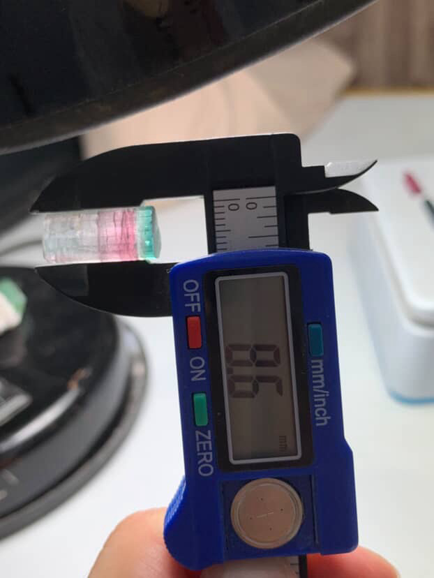 Naszyjnik z tęczowym Turmalinem, Afganistan