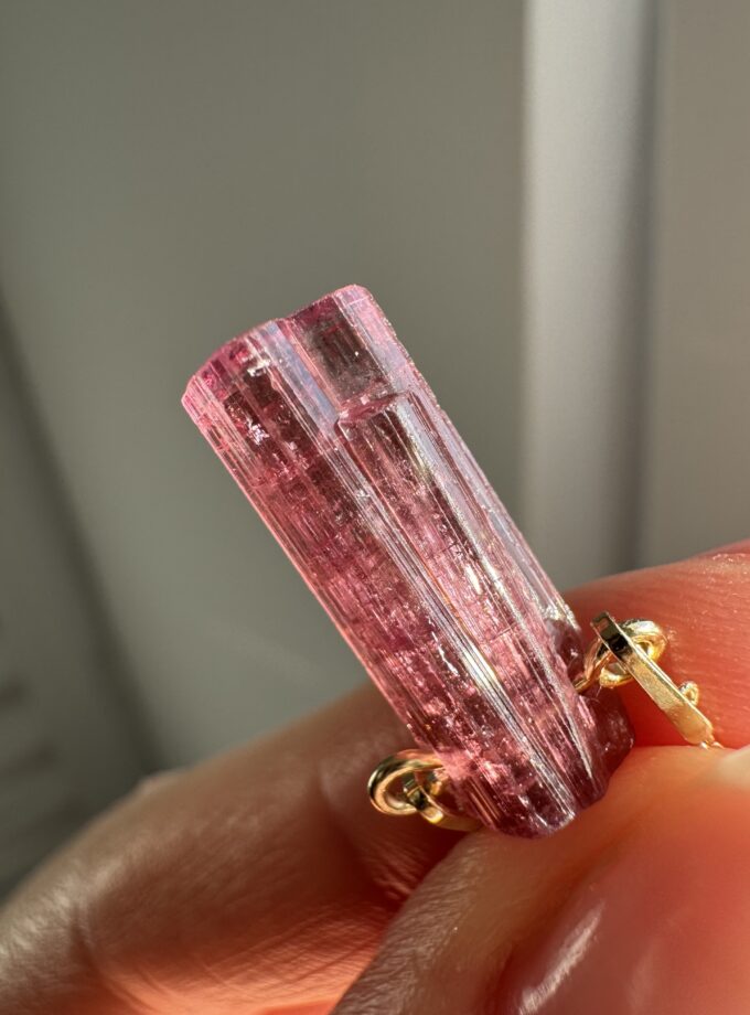 Naszyjnik z Rubelitem z Afganistanu