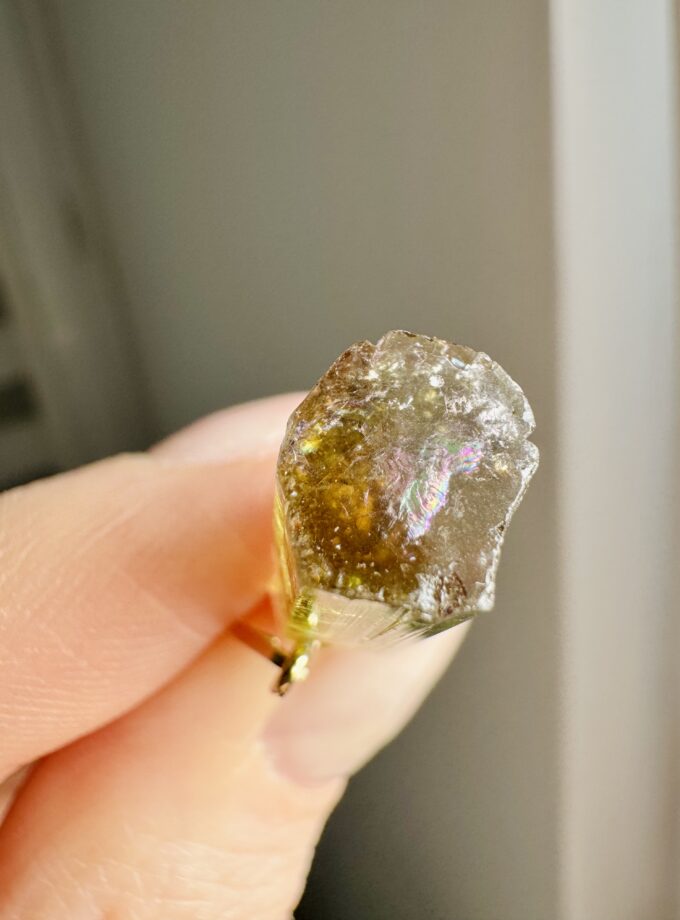 Naszyjnik z Turmalinem Arbuzowym, Afganistan