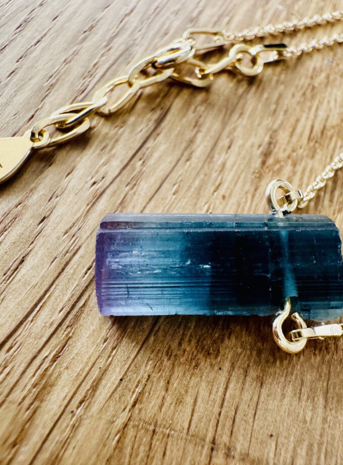 Naszyjnik z Turmalinem Rose Cap z Paprok