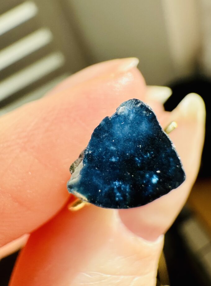 Naszyjnik z Turmalinem Blue Cap z Paprok