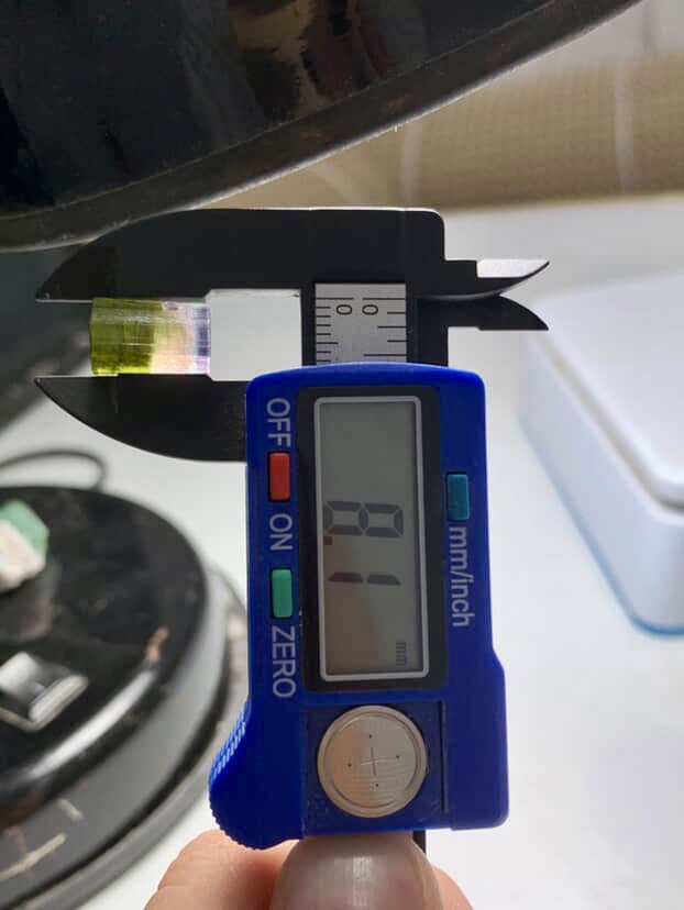 Naszyjnik z Turmalinem Blue Cap z Paprok