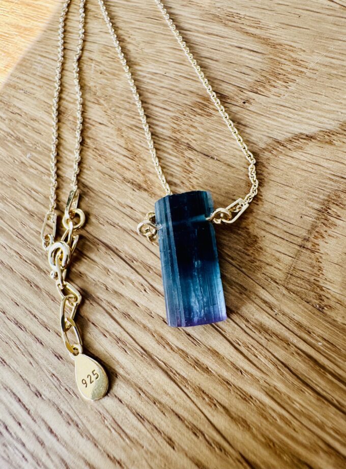 Naszyjnik z Turmalinem Rose Cap z Paprok