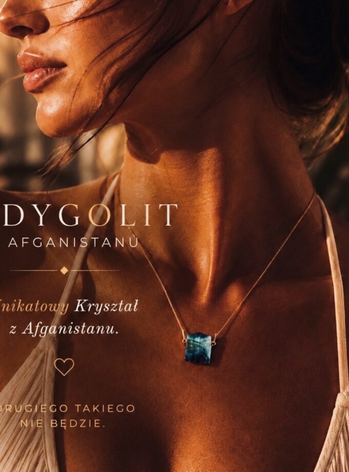 Naszyjnik z Indygolitem, Afganistan
