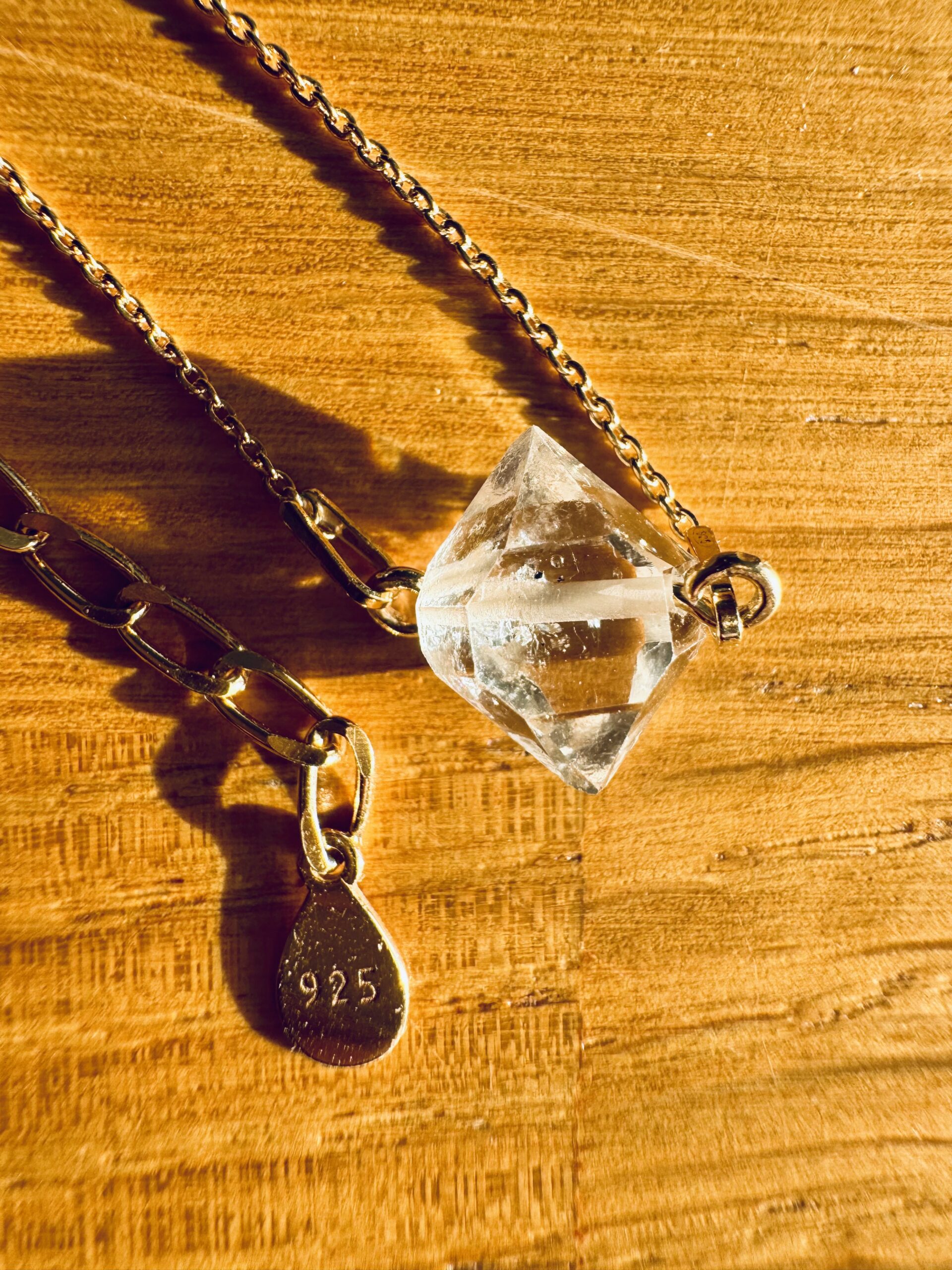 Naszyjnik z Diamentem z Herkimer (okaz3) - obrazek 2