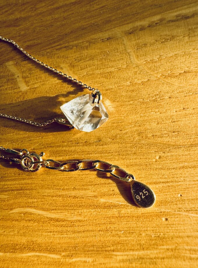 Naszyjnik z Diamentem z Herkimer (okaz3)