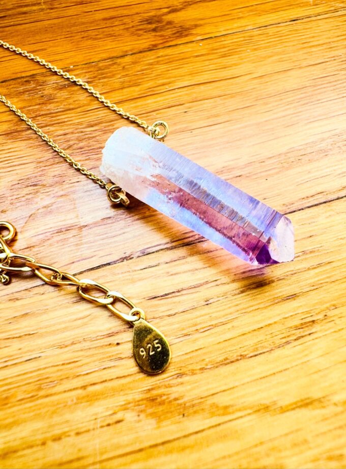 Naszyjnik z dużym Ametystem z Veracruz, Meksyk