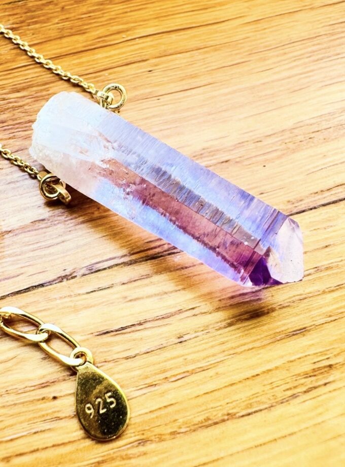 Naszyjnik z dużym Ametystem z Veracruz, Meksyk