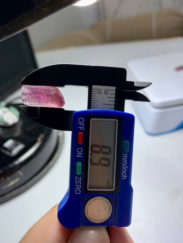 Naszyjnik z Rubelitem z Afganistanu