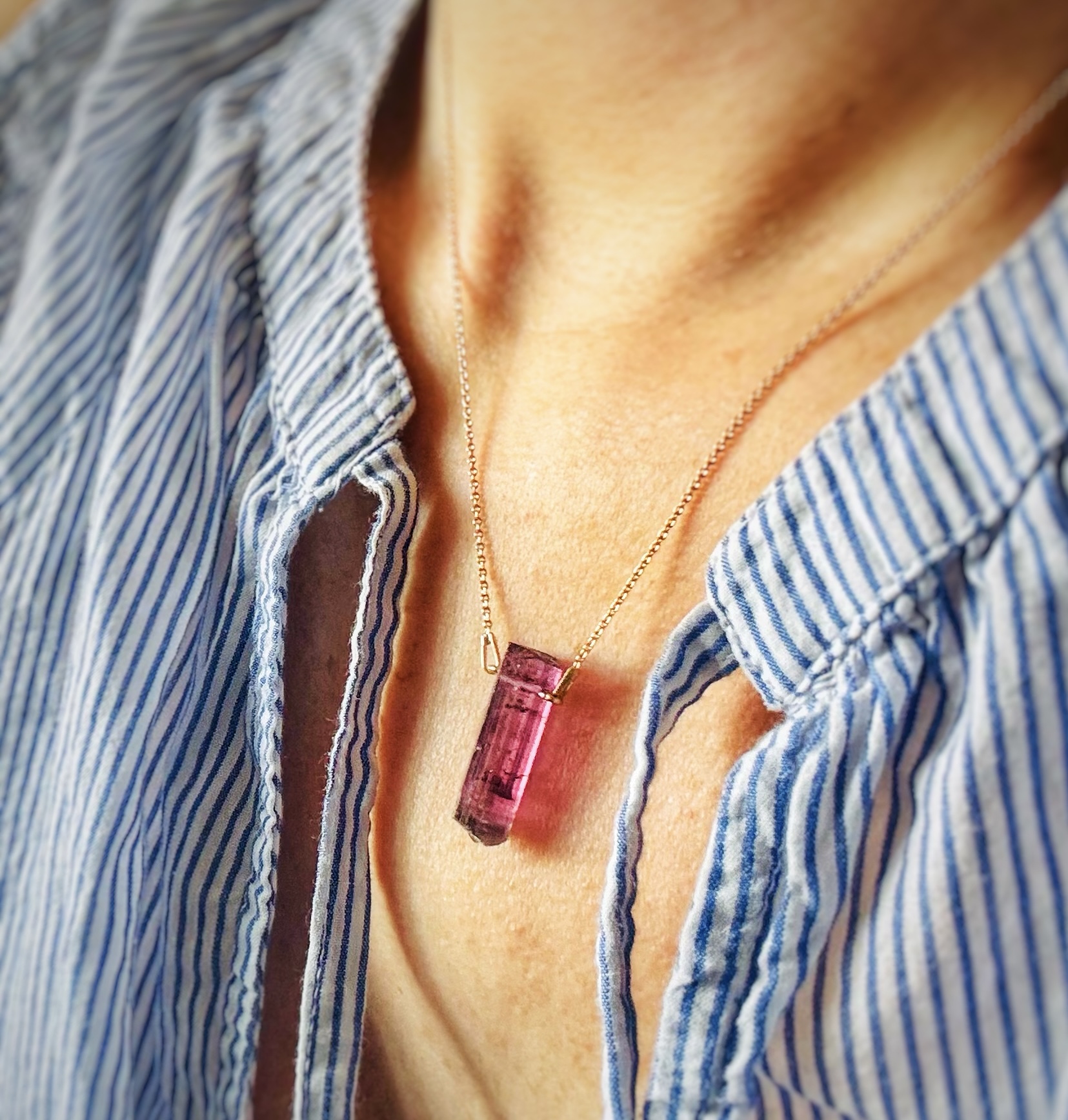 Naszyjnik z Rubelitem z Afganistanu - obrazek 10