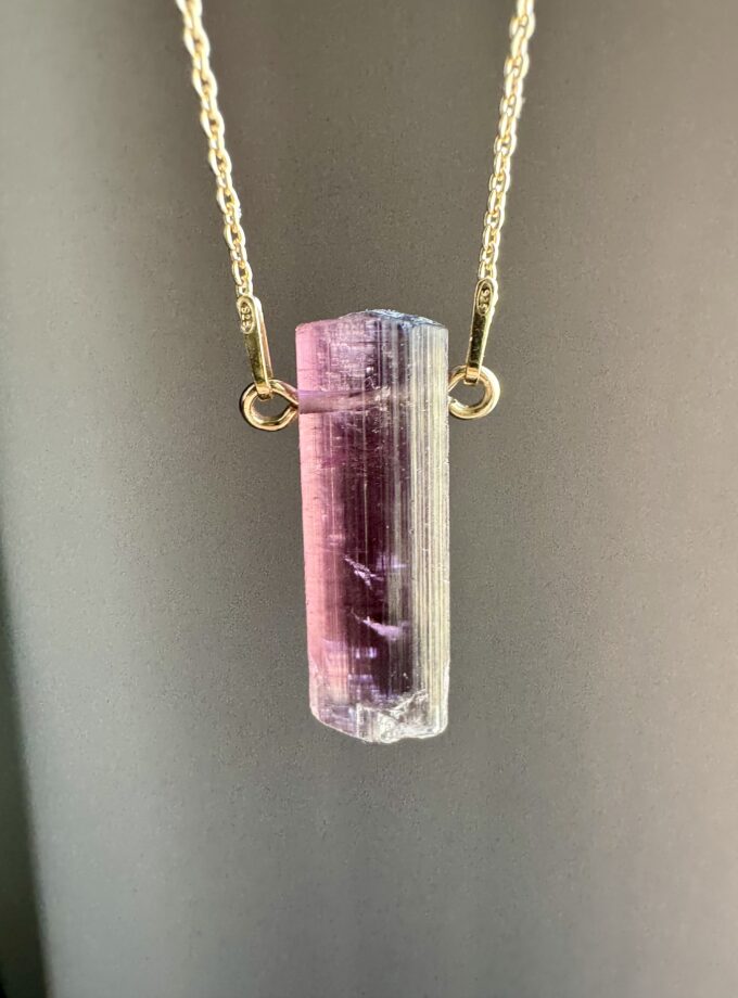 Naszyjnik z Rubelitem z Afganistanu