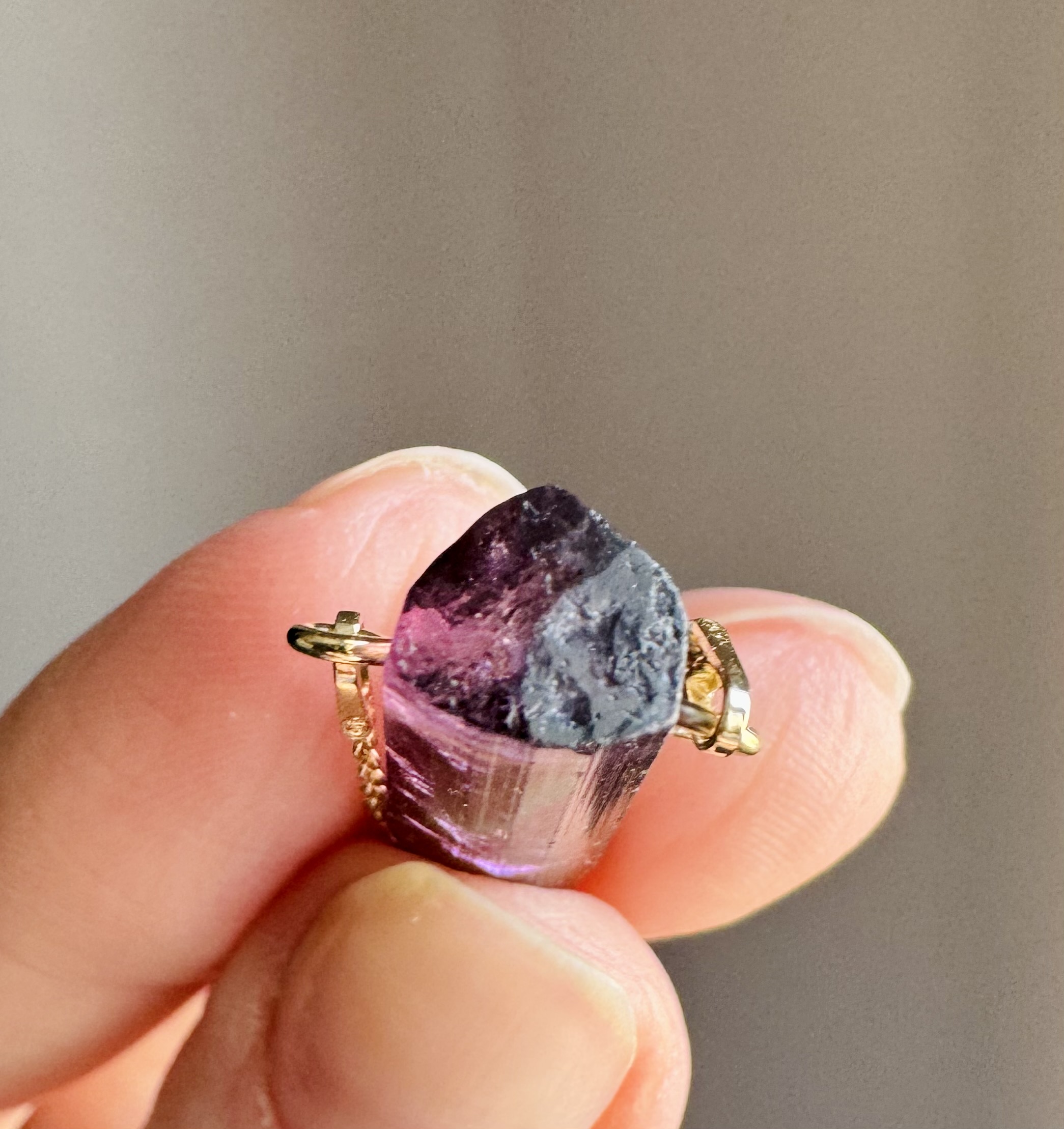 Naszyjnik z Rubelitem z Afganistanu - obrazek 5