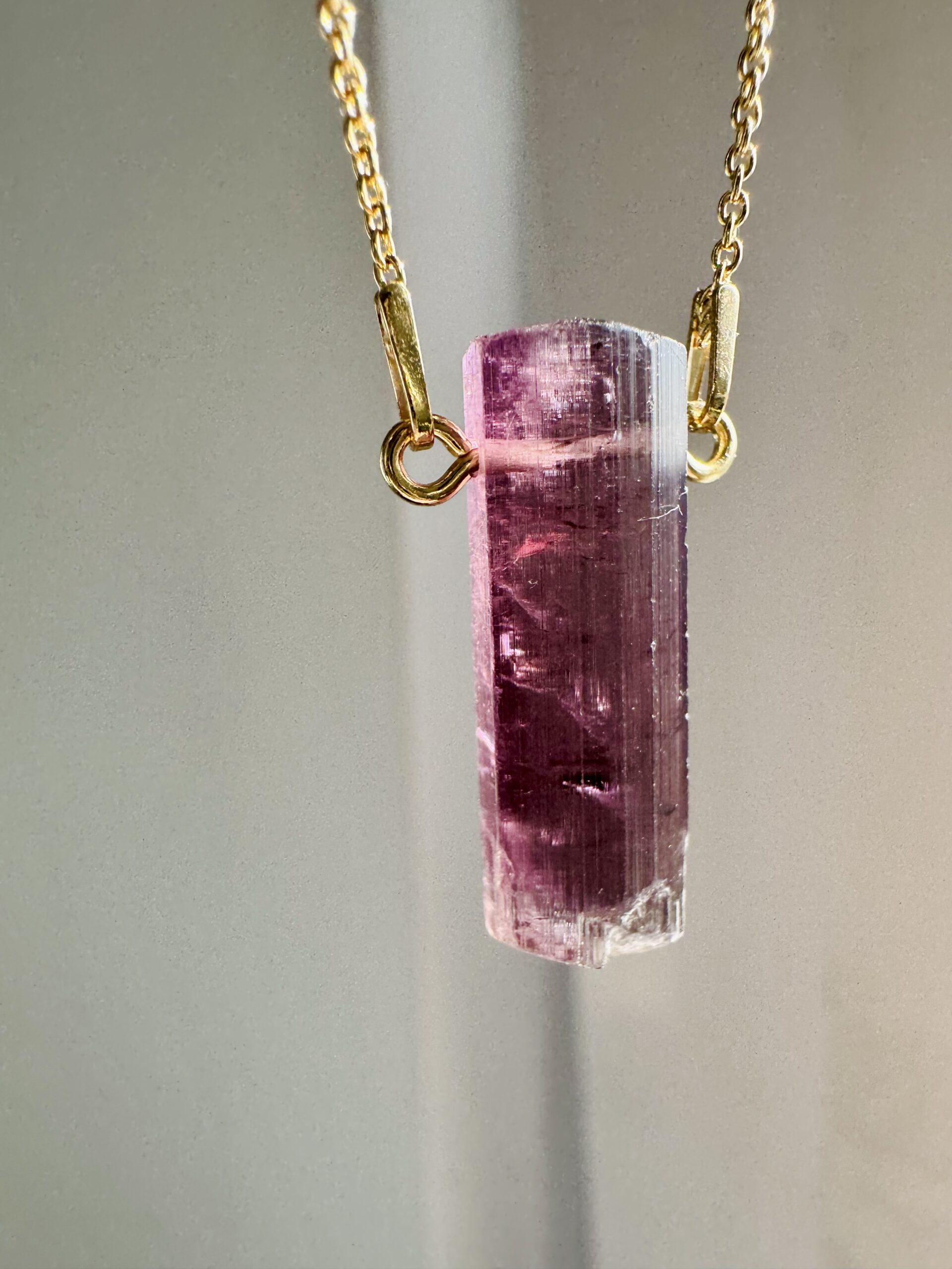 Naszyjnik z Rubelitem z Afganistanu - obrazek 2