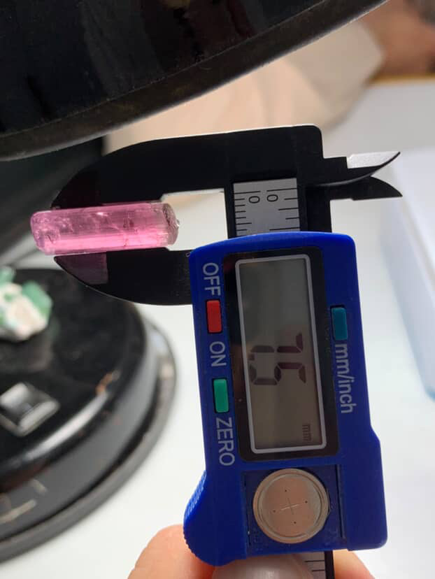 Naszyjnik z Rubelitem z Afganistanu