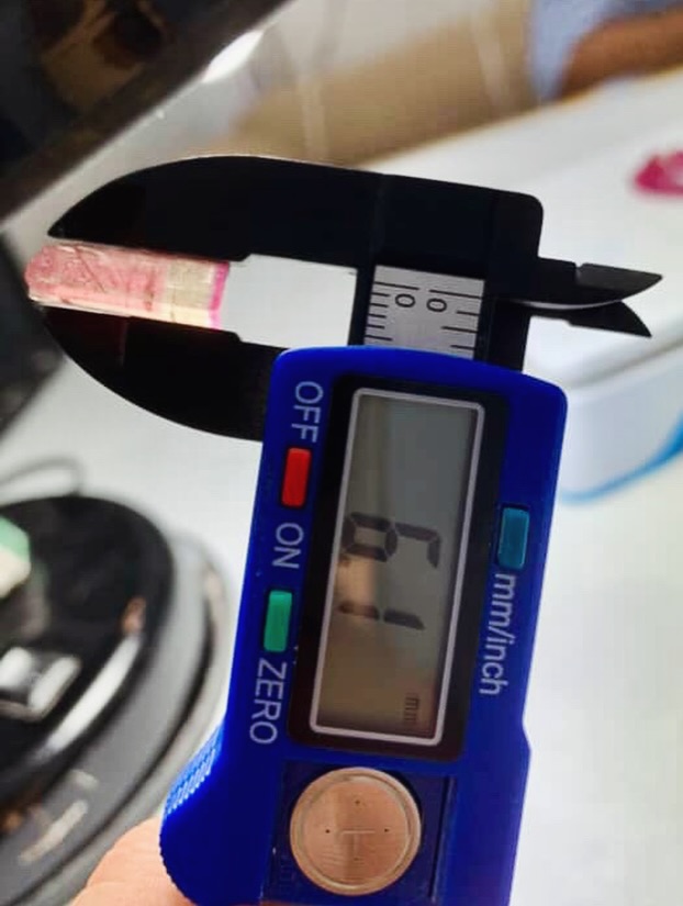 Naszyjnik z Turmalinem Arbuzowym, Afganistan