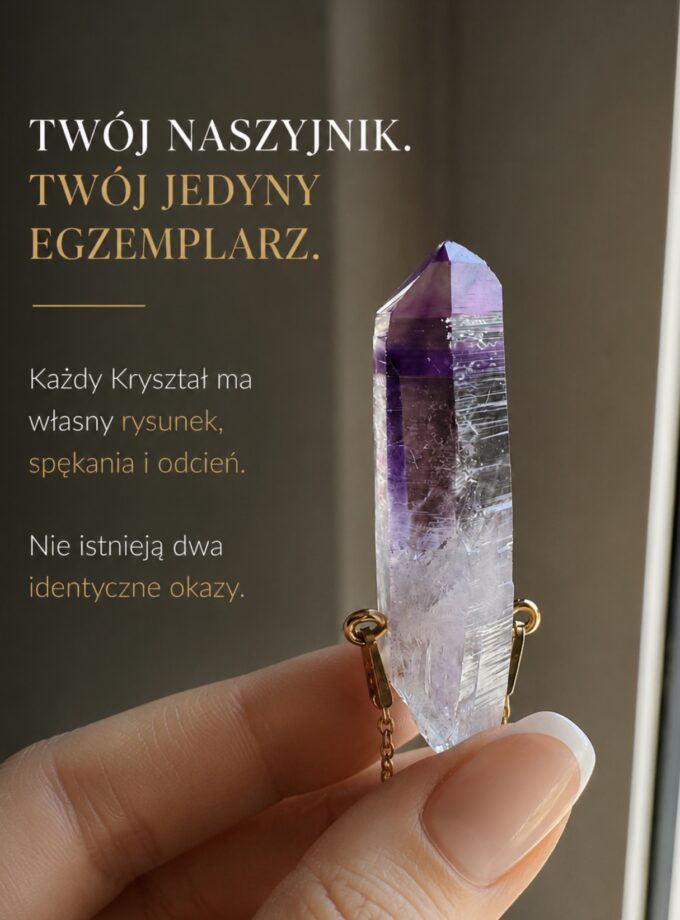 Naszyjnik z Ametystem z Veracruz, Meksyk