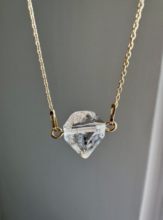 Naszyjnik z Diamentem z Herkimer, USA